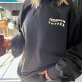 Caffeine & Dopamine BLACK crewneck